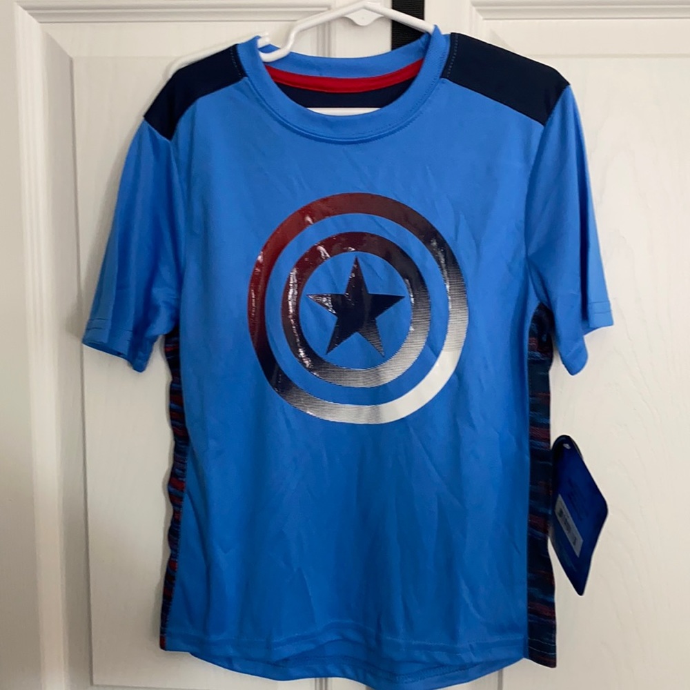 Moisture wicking avengers t shirt